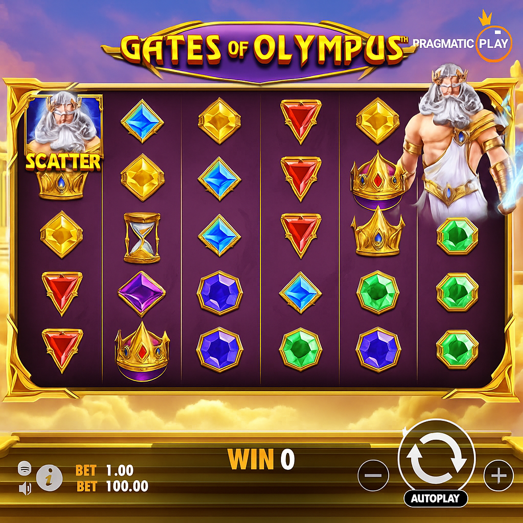 X7Casino - Gates of Olympus Slot - Pragmatic Play