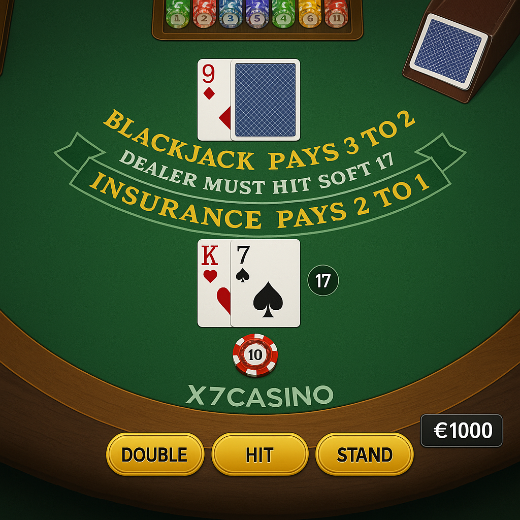 X7Casino - Blackjack Table Game